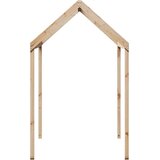 Krov za dječji krevet 217 x 85,5 x 154 cm od masivne borovine | shoptok.hr