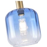  Luster na sajli TOPAZ 1xE27/15W/230V plava/dimljena prečnik 20 cm | Eponuda.com