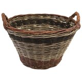  Prućna korpa za drva sa ručkama 38x47 cm | Eponuda.com