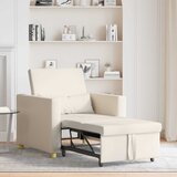 SOFA na razvlačenje Singl Krem bijelo 90 x 165 x 87 cm tkanina | Eponuda.com
