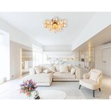 Globo 15633DA - Plafonski luster UDO 3xE14/25W/230V prečnik 55 cm zlatna | Eponuda.com