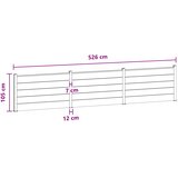 PANEL ograde 3 pcs WPC i aluminij Siva | shoptok.hr