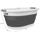 Ruhhy sklopiva posuda za rublje 25 l | shoptok.hr