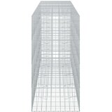  Gabion s žicom debljine 5 mm i mrežom 10x10 cm 500x100x200 cm | shoptok.hr