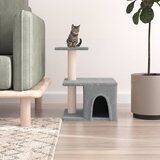  Penjalica za mačke sa stupovima za grebanje svjetlosiva 48 cm | Eponuda.com