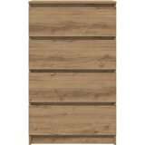 vidaXL Bivak Artisan hrast 60x35x98,5 cm inženirski les | Shoptok.si