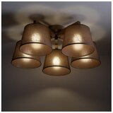 Brilagi plafonski luster latte sabia 5xE27/15W/230V borovina/smeđa | Eponuda.com