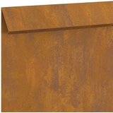 vidaXL Ograja za polže 16 pcs Rjav 100 x 3,5 x 25 cm | Shoptok.si