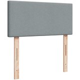  Krevet s oprugama i madracem svjetlosivi 100x200 cm od tkanine | shoptok.hr