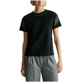 PepeJeans Majice s kratkimi rokavi PL5000054 999 Črna Cene