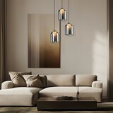  Visilica na sajli KLEA 1xG9/15W/230V zadimljeno crna | Eponuda.com