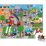 Janod sestavljanka - mesto - 36 kosov | Shoptok.si