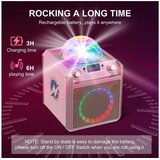 N-gear karaoke Block Party 602 XL, 300W, disko kugla, 2 žič. mikr, space grey | shoptok.hr