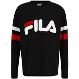 Fila Sweater majica 'LUOHE' crvena / crna / bijela