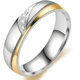 IZMAEL Ženski prsten HO-32455 - Zlatna/Srebrna/67mm | shoptok.hr