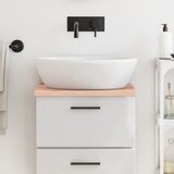  Kupaonska radna ploča 40 x 30 x 2 cm netretirano masivno drvo | shoptok.hr