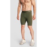 GymBeam Muške kratke hlače Combat Olive Grey | Eponuda.ba
