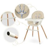  Stolica za hranjenje Nukido lilo bež boje | shoptok.hr