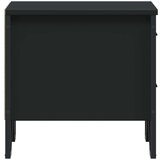 vidaXL Noćni ormarići 2 kom crni 40 x 30 x 40 cm od iverice | shoptok.hr