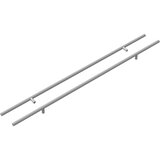 Drška za ormar 2 pcs Srebrno 700mm Nehrđajući čelik | shoptok.hr