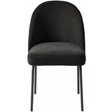 Unique Furniture Crna blagovaonska stolica Creston -