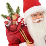  Figura Djed Božićnjak Crvena 46 cm Poliester Slike