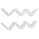 Woody Fashion Hanah Home Zidna polica Zig Zag | Eponuda.com