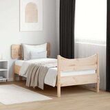  Okvir kreveta s uzglavljem 75x190 cm od borovine | shoptok.hr