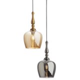  Redo 01-2752 - Luster na sajli TOLL 1xE27/42W/230V crna | Eponuda.com