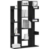  Knjižni ormar crni hrast 86x25 5x140 cm od drvenih materijala | shoptok.hr