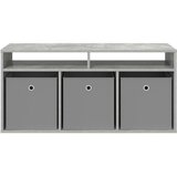  Nizek šalter s predalom Betonsko siva 102 x 32 x 48,5 cm, (5000238891) | Shoptok.si