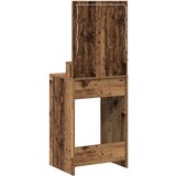 vidaXL Staro drvo Drvo i staklo 50 x 41 x 135 cm Toaletni stol | shoptok.hr