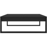  Stolić za kavu crni 100 x 100 x 35 cm od konstruiranog drva | Eponuda.ba