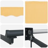  zlačivna tenda s LED diodama Pijesak | shoptok.hr