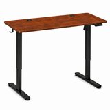  Električni radni stol 140x60 cm, podesiv po visini 72-118 cm, boja hrasta ModernHome | shoptok.hr