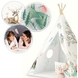 Nukido Teepee šator za djecu bež životinje | shoptok.hr