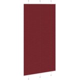  Plisirana zavjesa Bordo crvena 105x200 cm Širina tkanine 104,4 cm Poliester | shoptok.hr