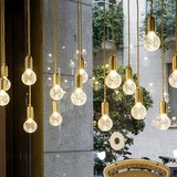 Toolight stropna viseća svjetiljka jednostruka retro zlato APP649-1CP | shoptok.hr