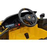  Licencirani auto na akumulator Porsche 718 - žuti/lakirani | shoptok.hr