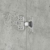  Ormar za cipele s policom Betonski sivi 80 x 39 x 178 cm | shoptok.hr