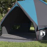  Teepee šator s krovom Plava i siva 490 x 410 x 210 cm | shoptok.hr