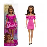 Barbie fashionista 65. obletnica - lutka v roza obleki | Shoptok.si