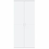  Visoka komoda bijela 80x35x180 cm od konstruiranog drva | shoptok.hr