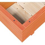  Vrtna sadilica voštano smeđe boje 90x40x26,5 cm od borovine | Eponuda.com