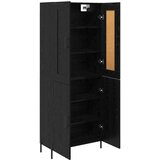  Highboard 2 kom. Crni hrast 69,5 x 34 x 180 cm | shoptok.hr