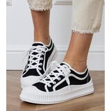 Gemre Black women's platform sneakers Salis | shoptok.hr