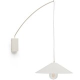 Kave Home Kremno bela stenska svetilka ø 35 cm Kally – | Shoptok.si