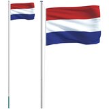  Nizozemska zastava i jarbol 6,08 m aluminijski | shoptok.hr