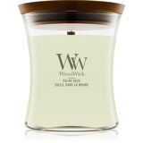 WoodWick Solar Haze dišeča sveča z lesenim stenjem 275 g | Shoptok.si