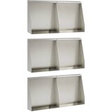  Zid za zadržavanje 6 kom. 40 x 12 x 30 cm Nehrđajući čelik | shoptok.hr